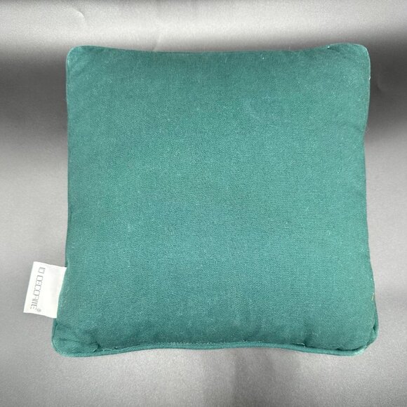 Vintage Hallmark Shoebox Christmas Tapestry Pillow Funny Santa Decor 1990s - Picture 3 of 9